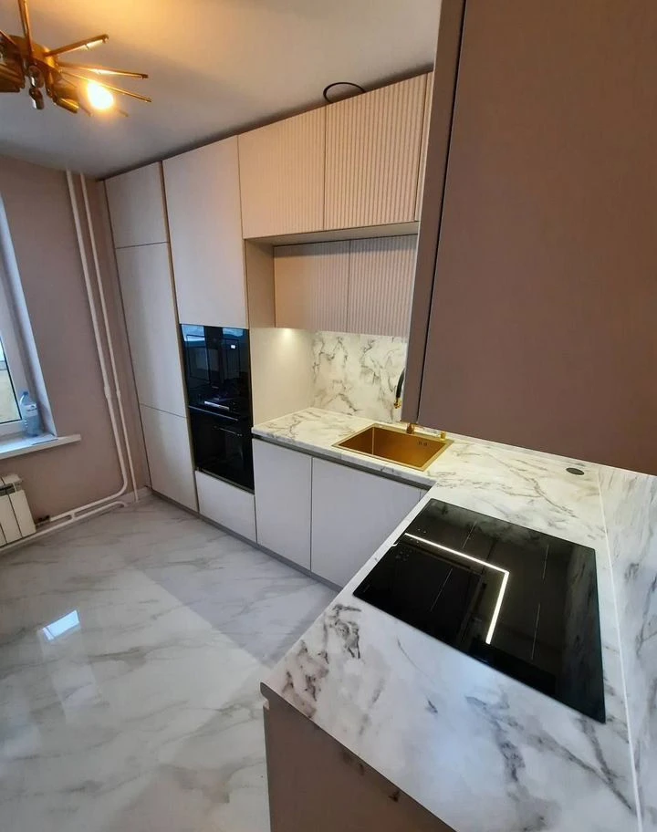 Кухня на заказ с установкой